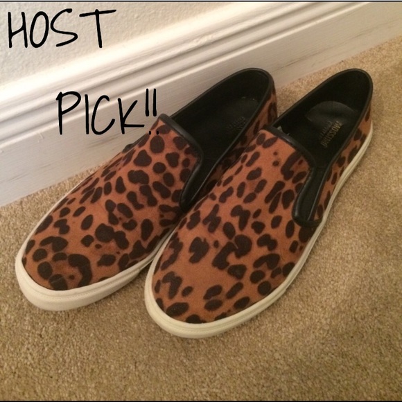 Mossimo Supply Co. Shoes - HP🎊Animal print slip-on sneakers